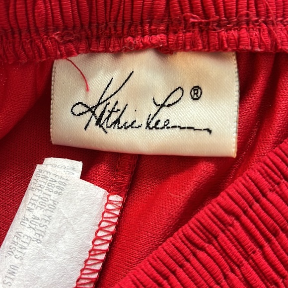 Vintage, made in 🇺🇸 red, high waisted trousers - Picture 3 of 4